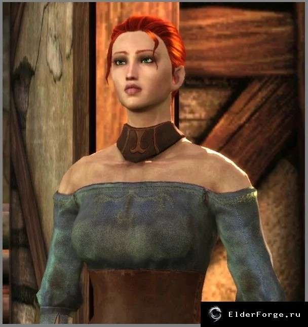 Обложка мода: Hanna – новый персонаж‑коммерсантка в Dragon Age: Origins