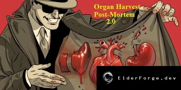 Harvest Organs Post Mortem — добыча органов с свежих трупов в RimWorld