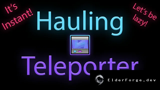 HaulTeleporter – мгновенный телепорт грузов в RimWorld