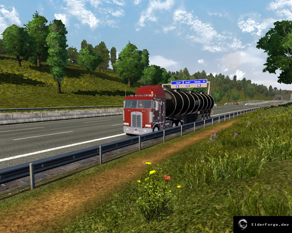 Обложка мода: HD Graphics Mod для Euro Truck Simulator 2 – Улучшенные HD текстуры