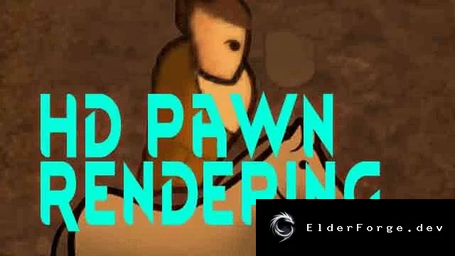 HD Pawn Rendering – повышенное разрешение моделей в RimWorld