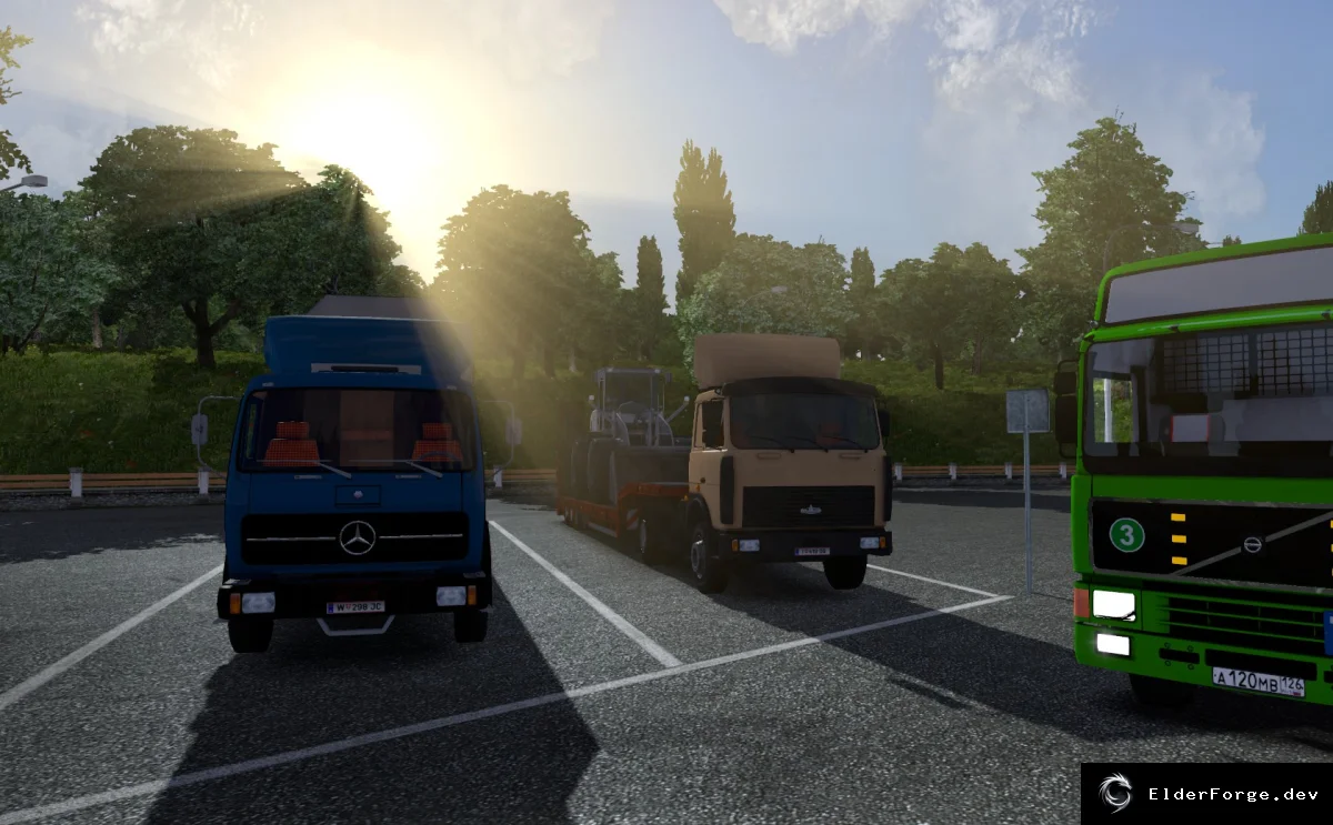 Обложка мода: HD‑Graphics‑by‑Rantkel 3.0 для Euro Truck Simulator 2 – улучшенная зимняя погода и детализация