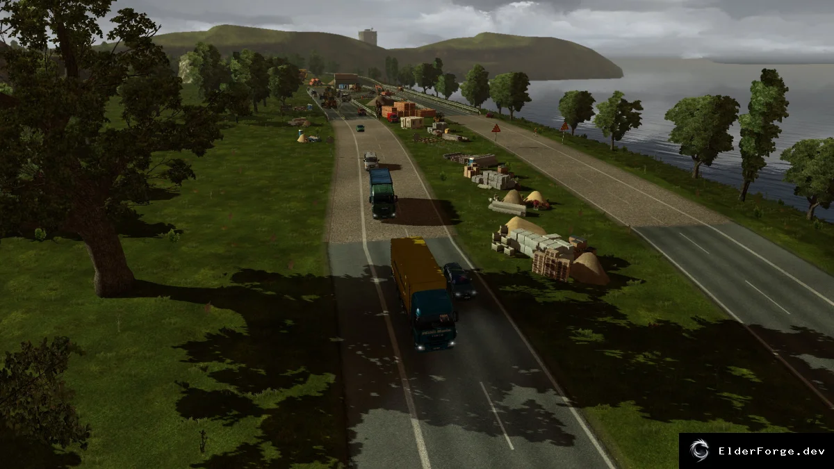 Обложка мода: Heenkis Light Traffic Mod v2.2 – оптимизация трафика для слабых ПК в ETS2