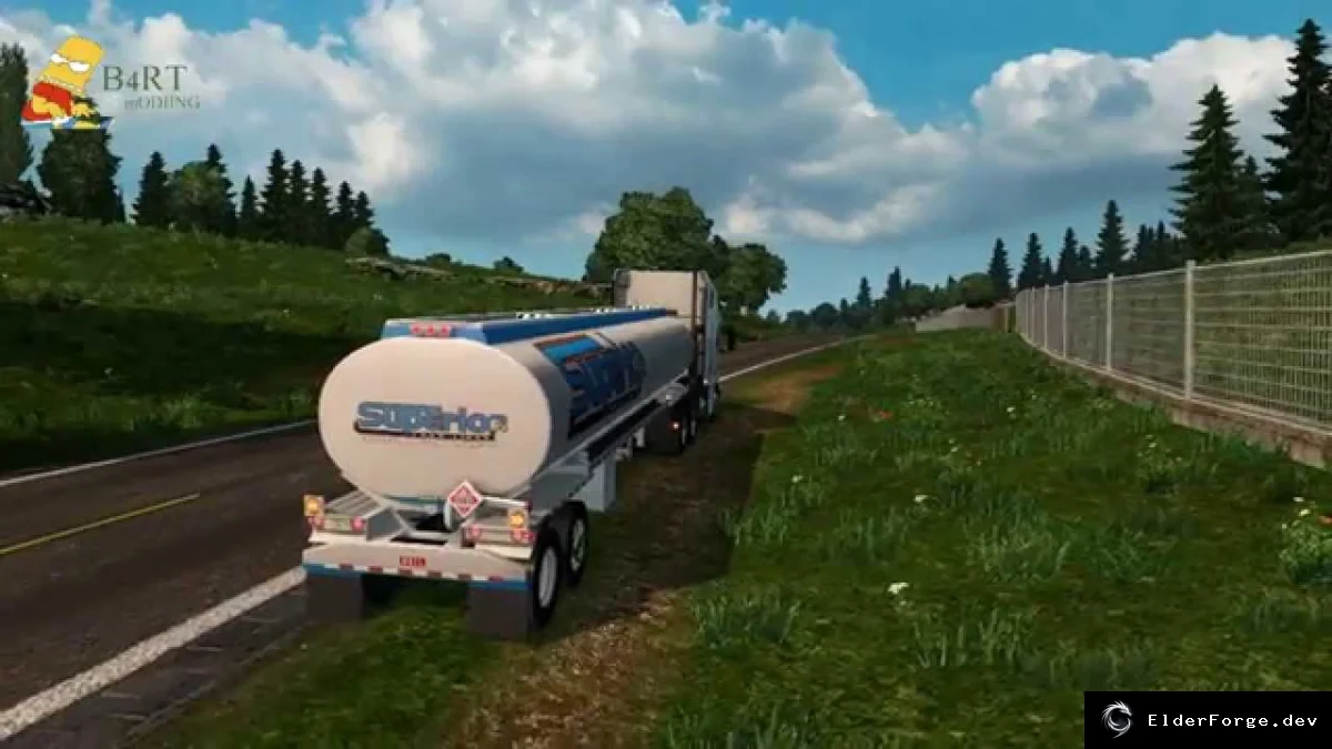 Обложка мода: Heil Tanker Trailer 2‑Axle – новые скины и автотранспорт для ETS2