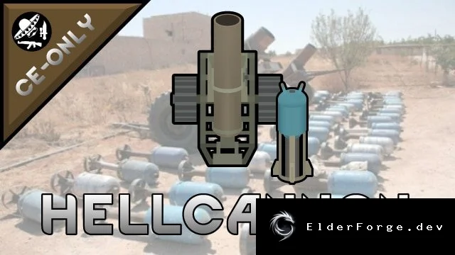 Hellcannon – импровизированная артиллерия для Combat Extended в RimWorld