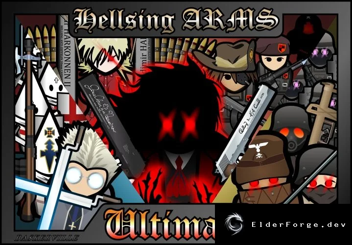 Hellsing ARMS Ultimate – мощные вооружения и фракции из аниме Hellsing для RimWorld