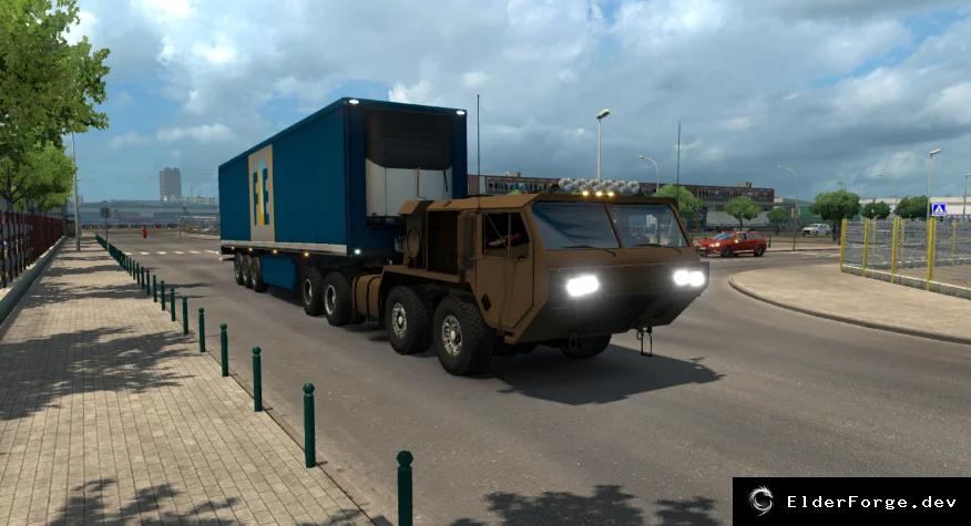Обложка мода: Hemmit – новый Renault в автосалоне ETS2 с тюнингом и аксессуарами