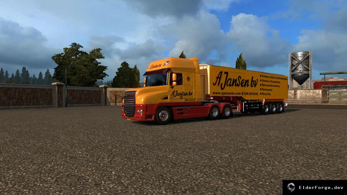 Обложка мода: HF Braunkohle Trailer v2.0 – Самосвал для бурого угля в ETS2
