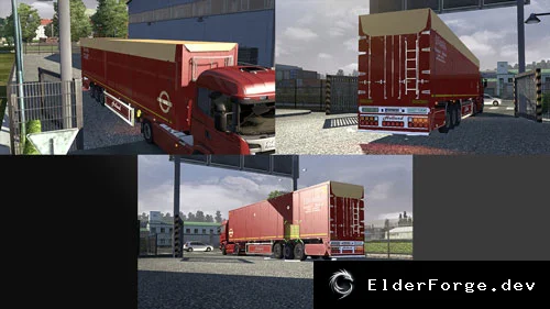 Обложка мода: Holland Style Dorse – Прицеп для Euro Truck Simulator 2