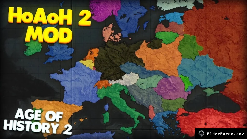HoSieg 4 для Age of History II – сценарий в стиле Hearts of Iron IV