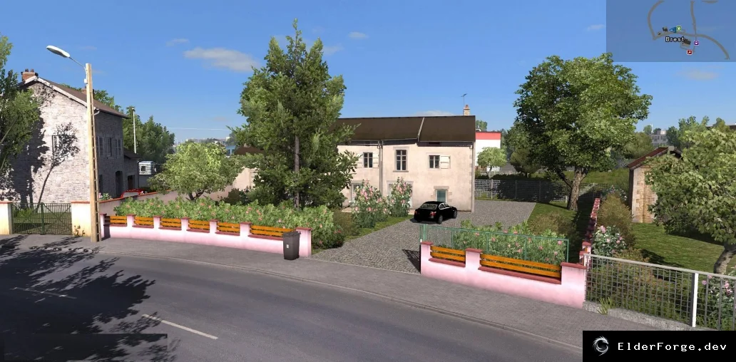 Обложка мода: House – Brest (FR) – Дом для отдыха в Euro Truck Simulator 2