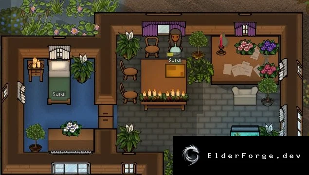 House Decor – набор декоративных предметов для RimWorld