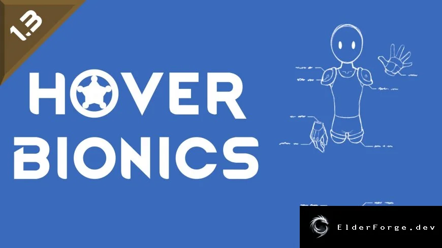 Hover Bionics – парящие бионические части для RimWorld
