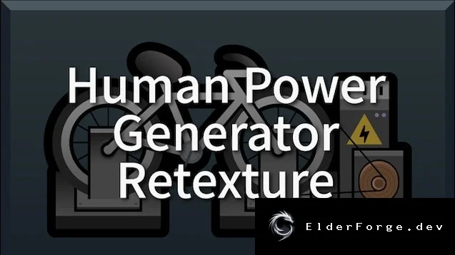 Human Power Generator – новый ретекстур для RimWorld