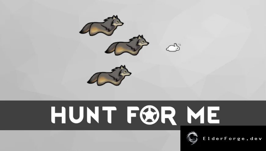 Обложка мода: Hunt for Me — автономная охота животных в RimWorld