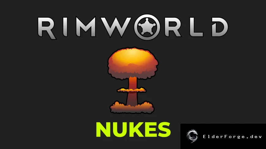 Ядерные боеголовки – мощный арсенал для RimWorld