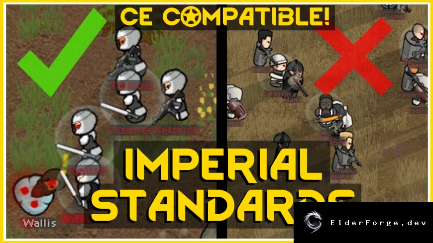 Imperial Standards – Баланс загрузки войск в империи для RimWorld