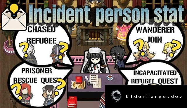 Incident Person Stat (Continued) – расширенный вывод характеристик в событиях RimWorld