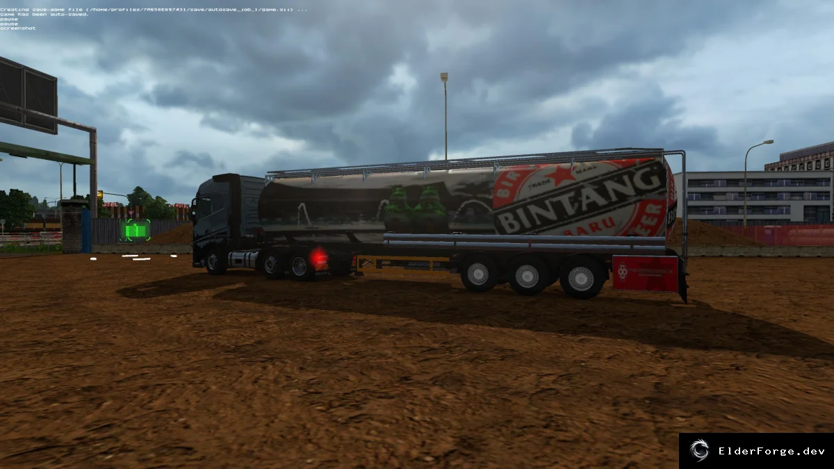 Обложка мода: Indonezia Milk Cistern – 14 новых молочных цистерн для ETS2