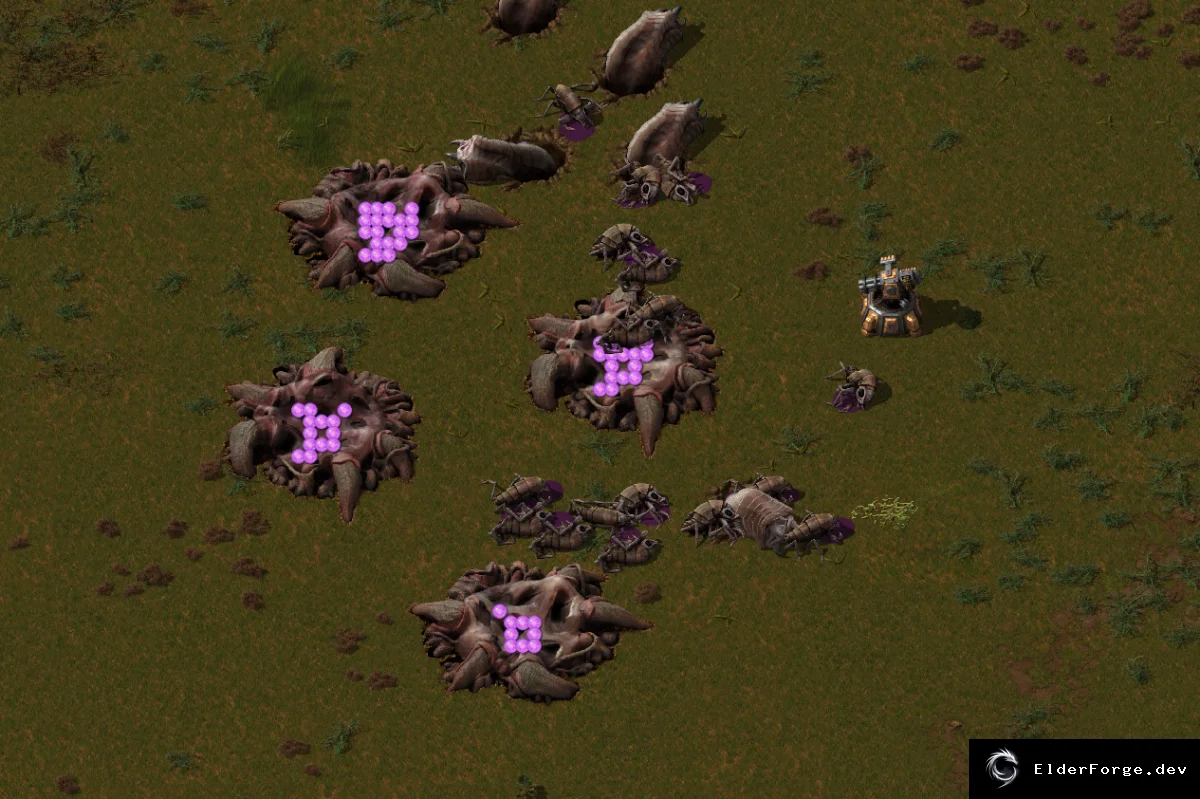 Обложка мода: Инопланетные артефакты и космическая наука – мод для Factorio