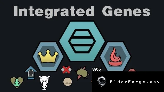 Integrated Genes – новые гены Royalty, Ideology и Biotech для RimWorld