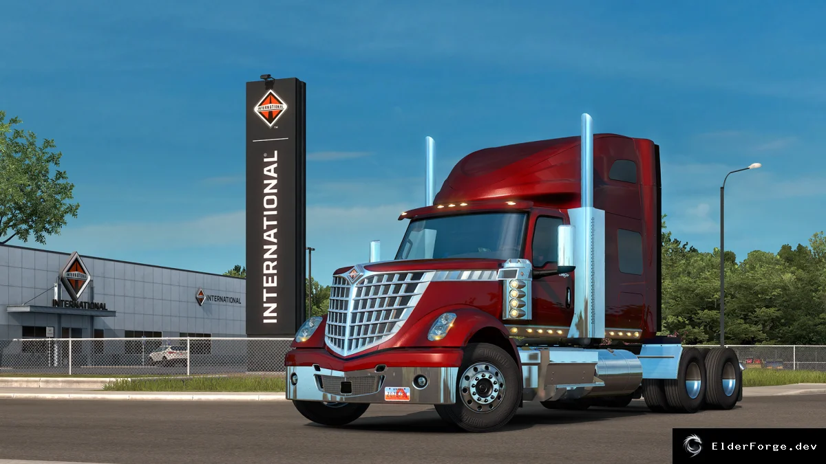 Обложка мода: International LoneStar SCS – новый грузовик для Euro Truck Simulator 2