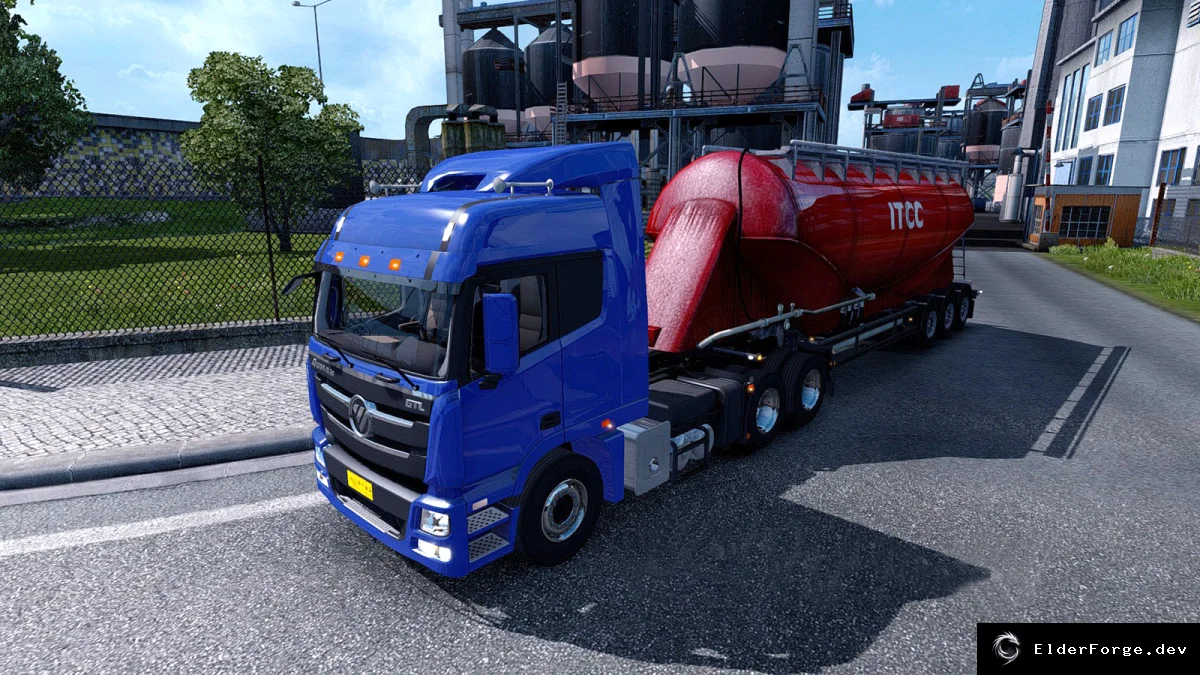 Обложка мода: Iranian Foton GTL – новый грузовик для Euro Truck Simulator 2 (ETS2)