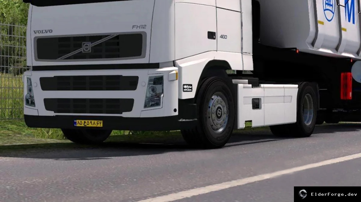 Обложка мода: Iranian Volvo FH12 460 – новый грузовик для Euro Truck Simulator 2 (v1.1, 1.41)