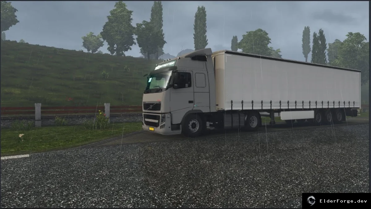 Обложка мода: Иранский Volvo FH13 для Euro Truck Simulator 2 (ETS2) – поддержка версий 1.37‑1.38
