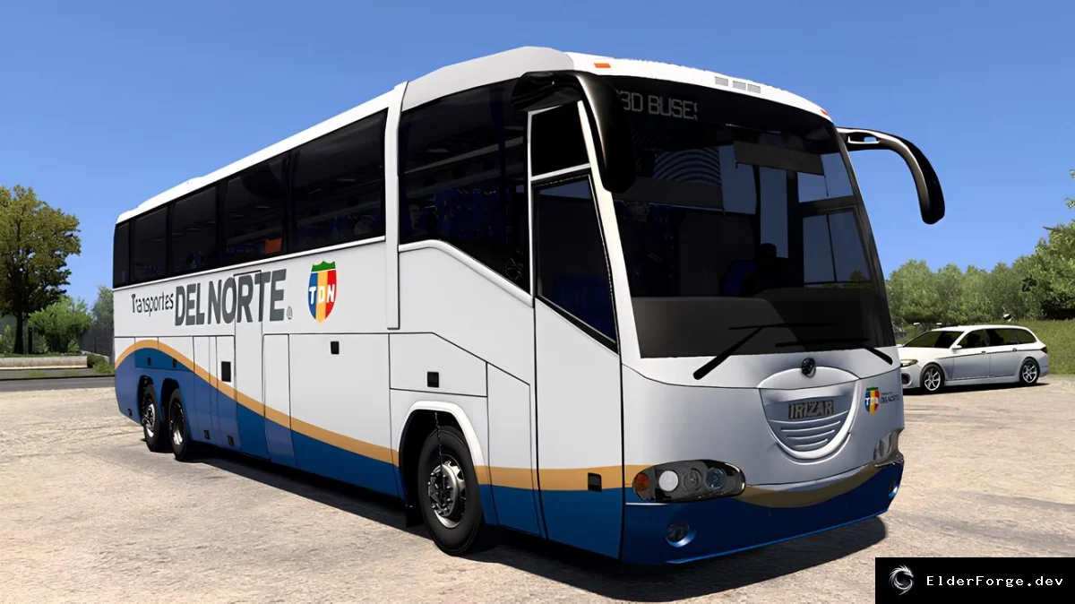 Обложка мода: Irizar Century JH3D – автономный автобус для Euro Truck Simulator 2
