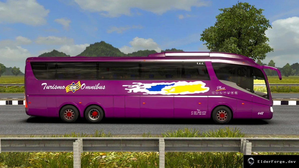 Обложка мода: Irizar PB Volvo 6.2 – автобус для Euro Truck Simulator 2 (ETS2)