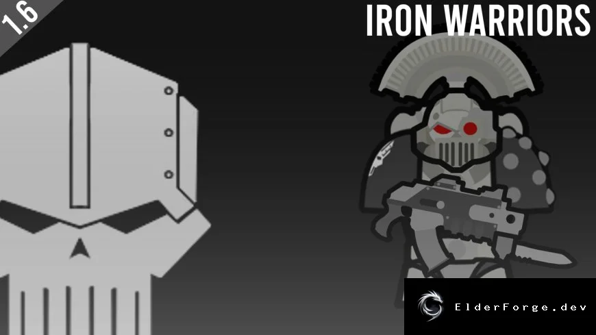 Iron Warrior MKVI – тяжёлая броня и оружие для RimWorld
