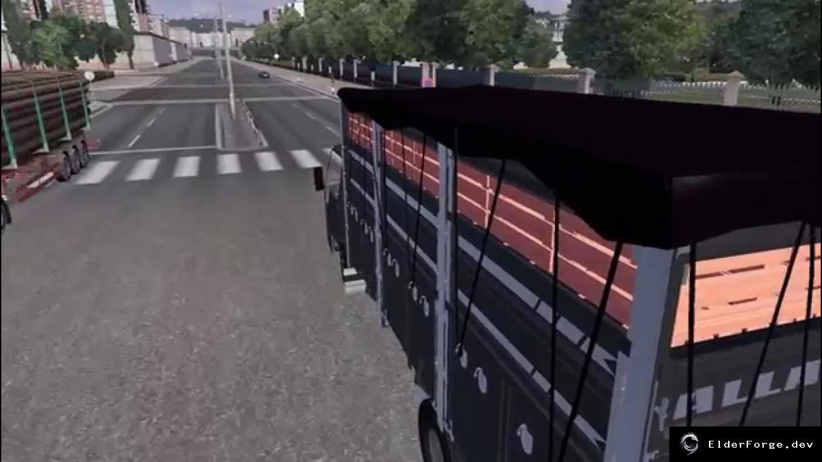 Обложка мода: Isuzu NPR – новый грузовик для Euro Truck Simulator 2