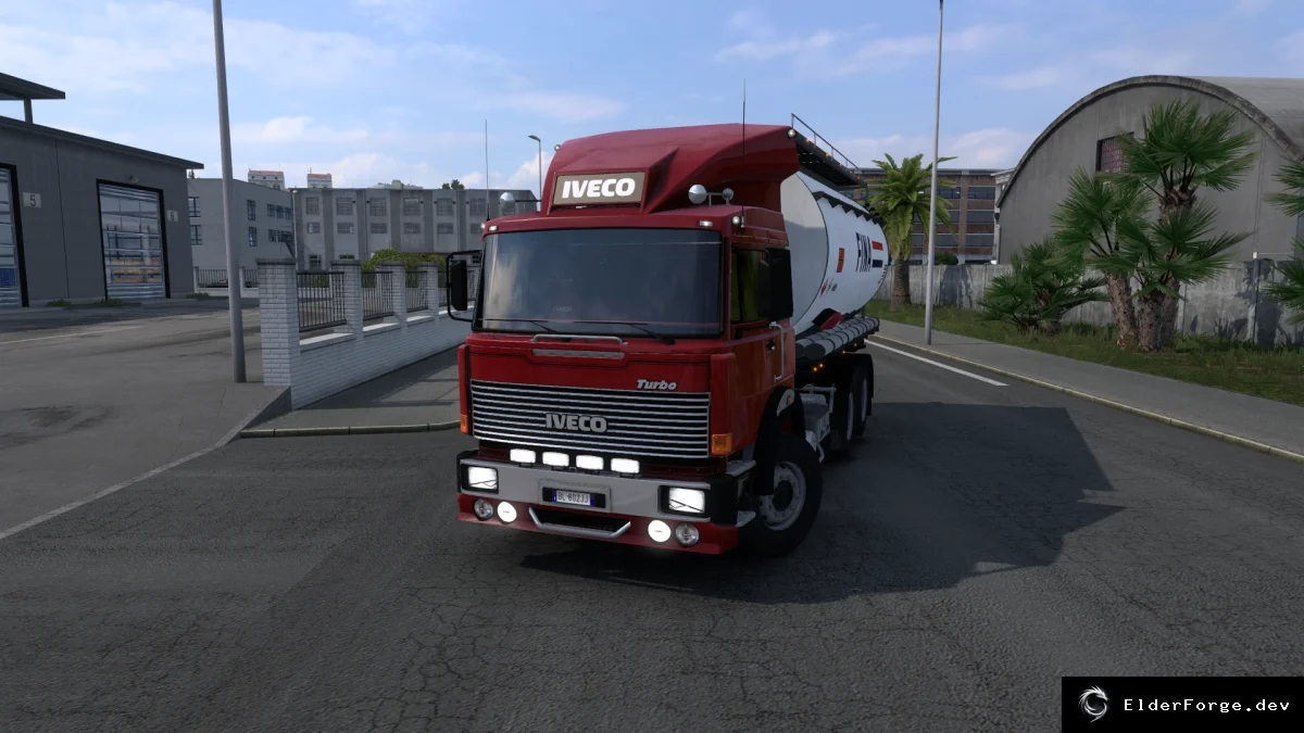 Обложка мода: Iveco 190-38 Special Edit – детализированный тягач для Euro Truck Simulator 2