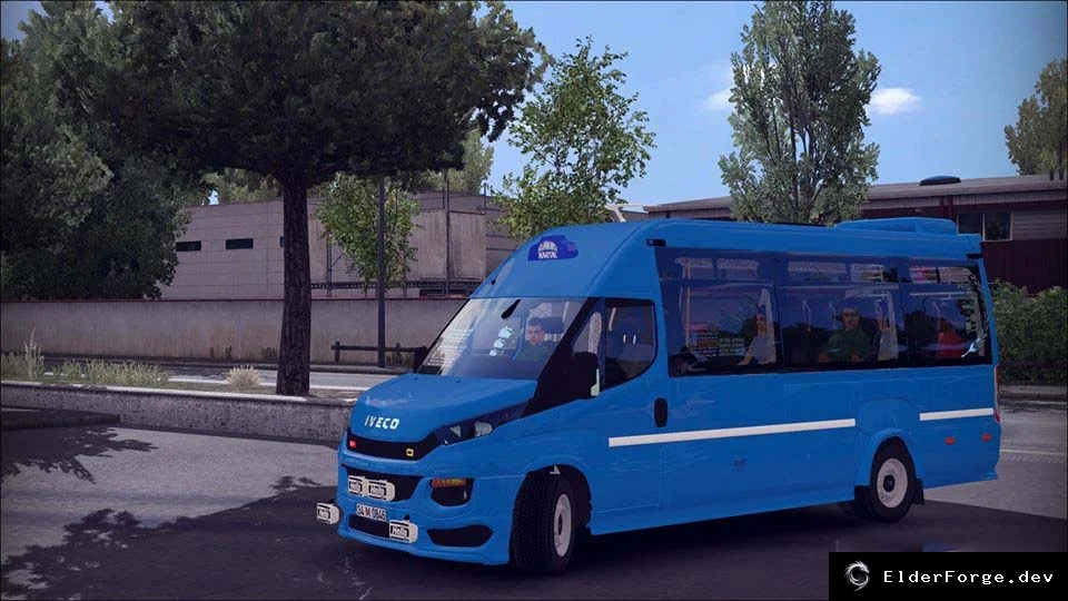 Обложка мода: IVECO DAILY – новый грузовик в Euro Truck Simulator 2 (ETS2)