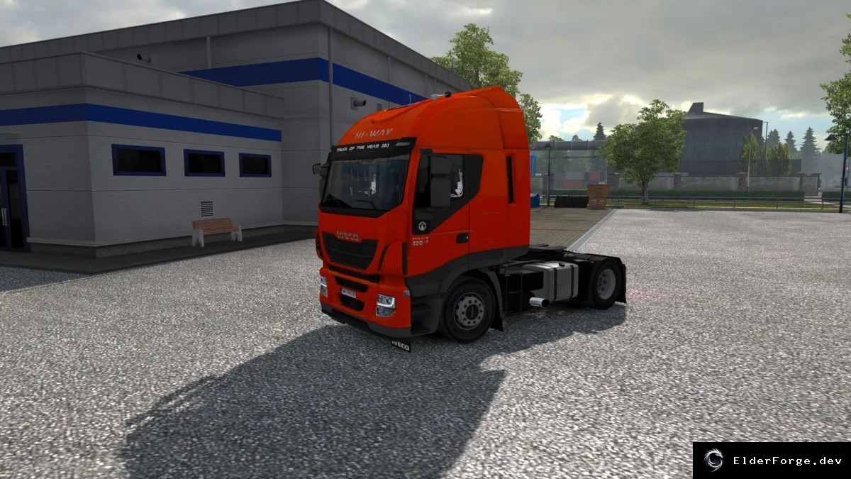 Обложка мода: Iveco Hi-Way Reworked v1.2 – полное переосмысление модели для ETS2 (патч 1.27)