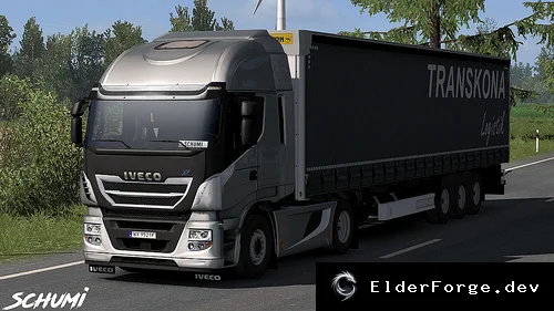 Обложка мода: Iveco Hi-Way Reworked v2.3 – улучшенные модели и тюнинг для ETS2