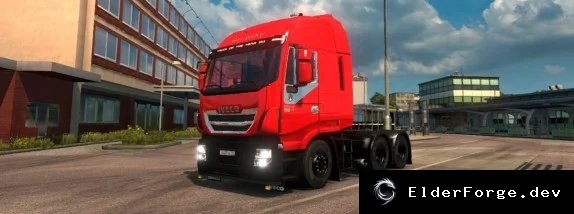 Обложка мода: Iveco Hi-Way (YGZ) – Тюнинг для Euro Truck Simulator 2