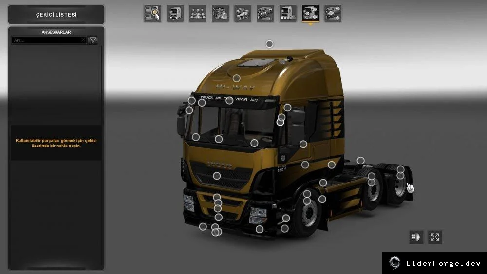Обложка мода: Iveco HiWay Accessory Pack v1.0 – новые шасси, анимации и тюнинг для ETS2