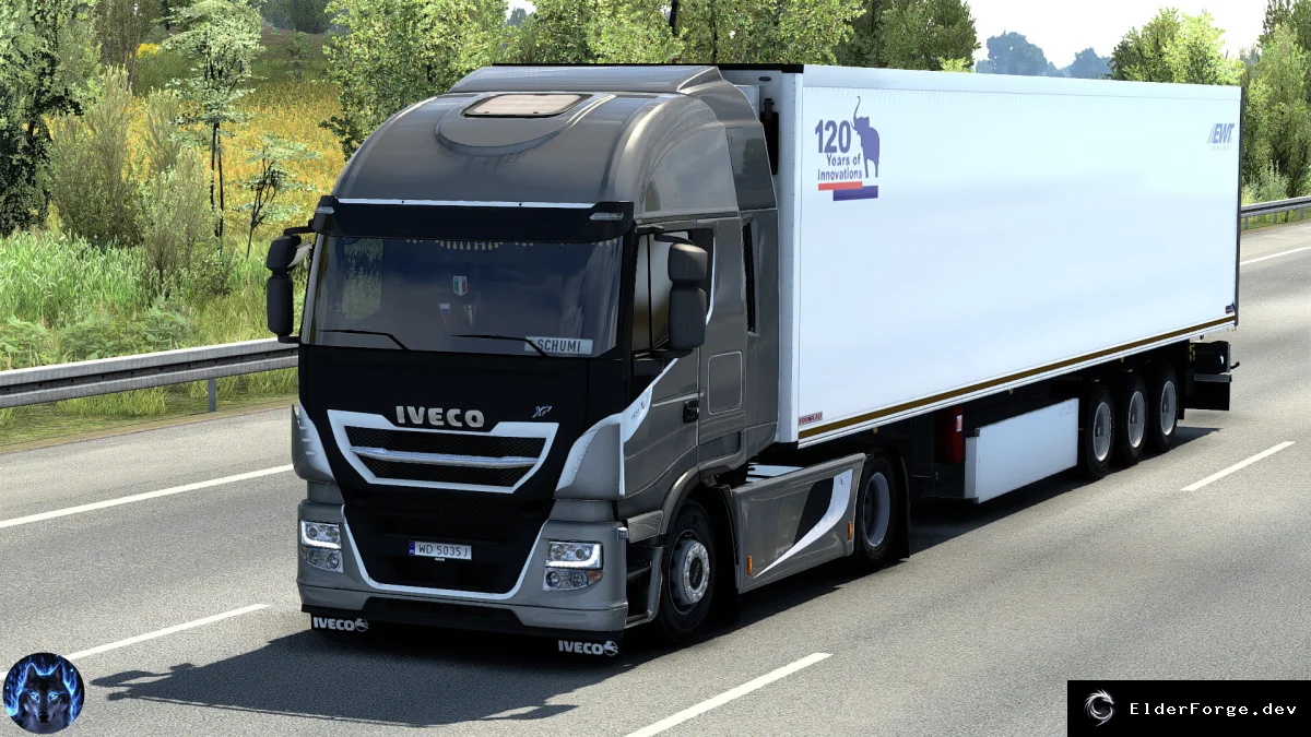 Обложка мода: Iveco Hi‑Way Reworked – улучшенная модель для Euro Truck Simulator 2