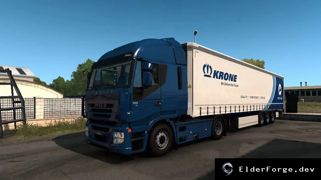 Обложка мода: Iveco Stralis для Euro Truck Simulator 2 – активная кабина, множество шасси и двигателей
