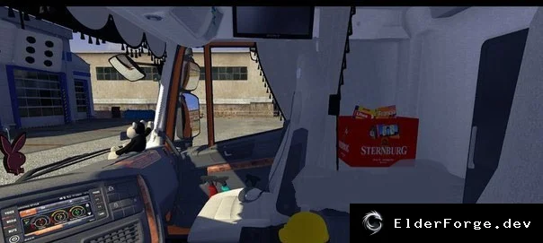 Обложка мода: Iveco Stralis HiWay + Салон для Euro Truck Simulator 2