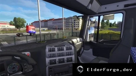 Обложка мода: Iveco Stralis – реалистичный интерьер для Euro Truck Simulator 2