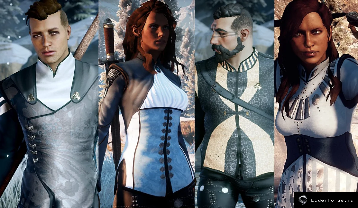 Обложка мода: Jammas of the Kadan — ререскрипт пижамки Инквизитора для всех рас в Dragon Age: Inquisition