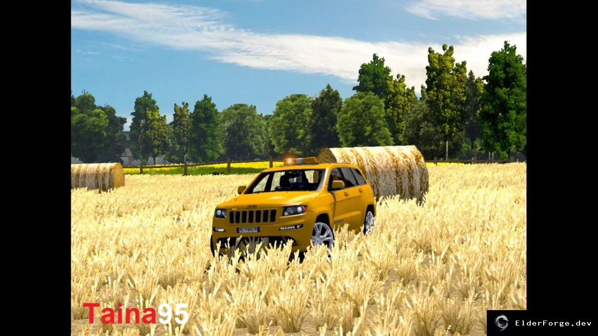 Обложка мода: Jeep Grand Cherokee SRT8 1.25 – скин для Euro Truck Simulator 2