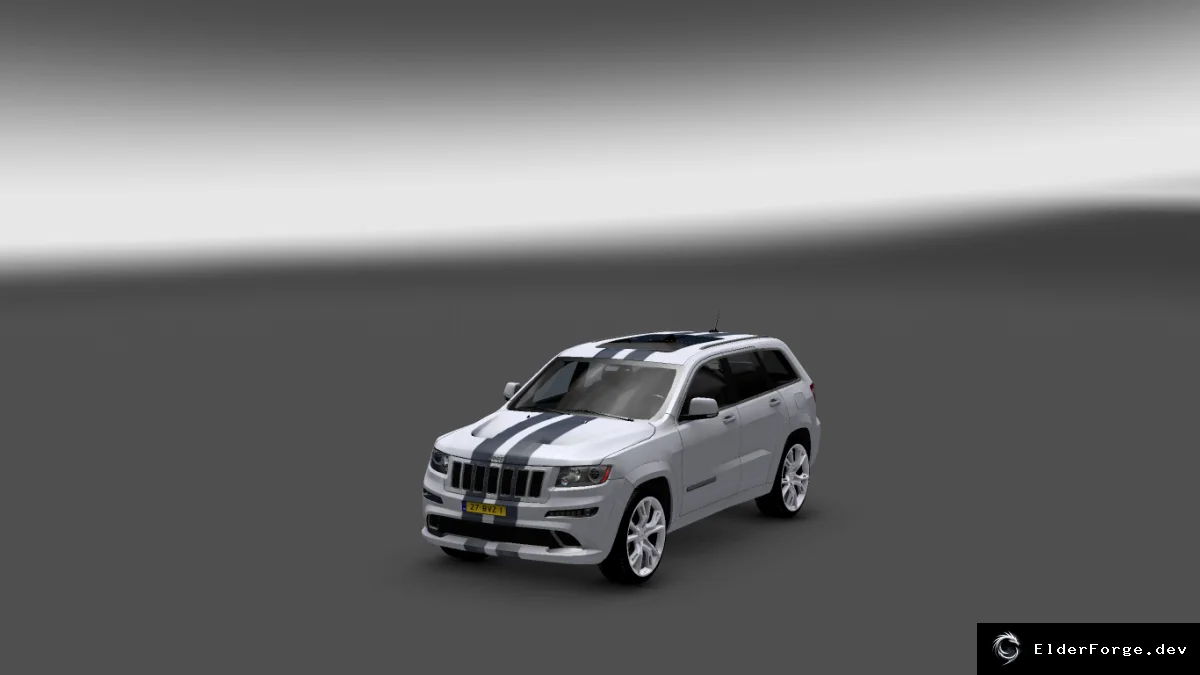 Обложка мода: Jeep Grand Cherokee SRT8 для Euro Truck Simulator 2 – мод v1.2