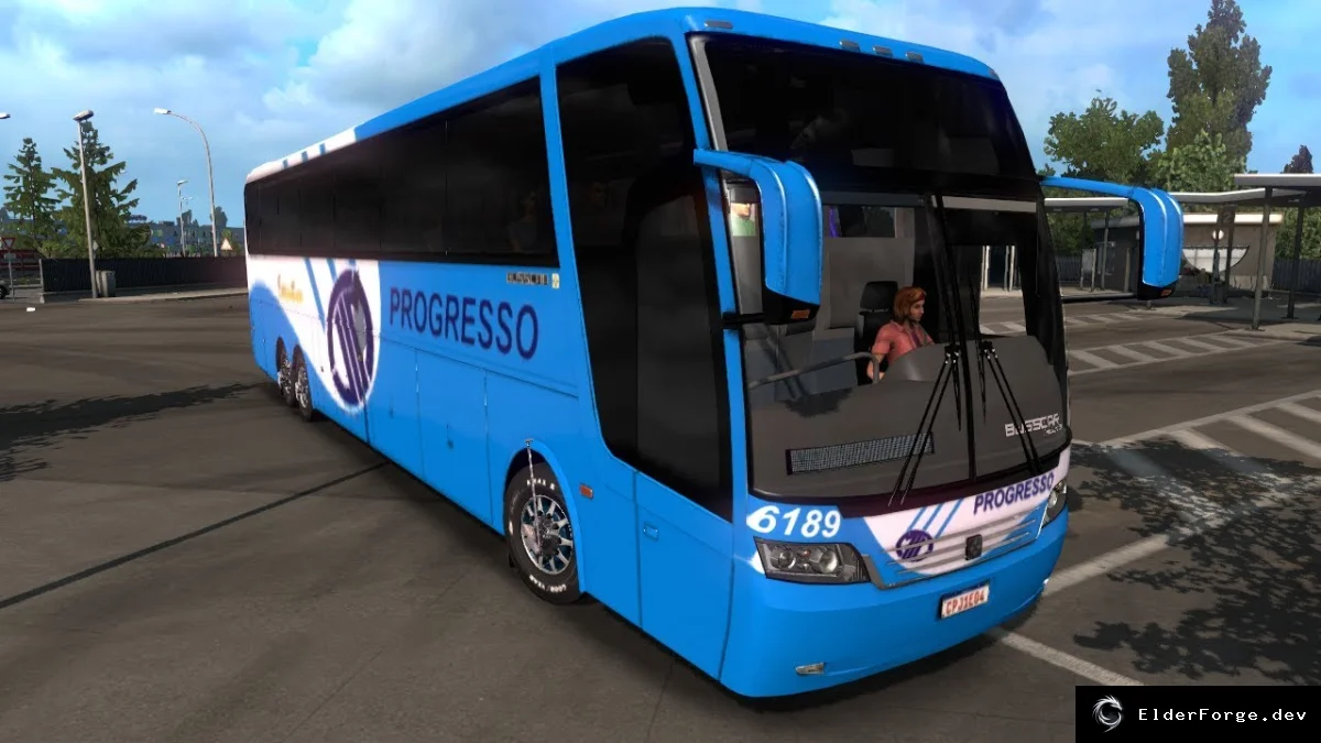 Обложка мода: JumBuss 360 Scania K124IB 6x2 – автобус для Euro Truck Simulator 2