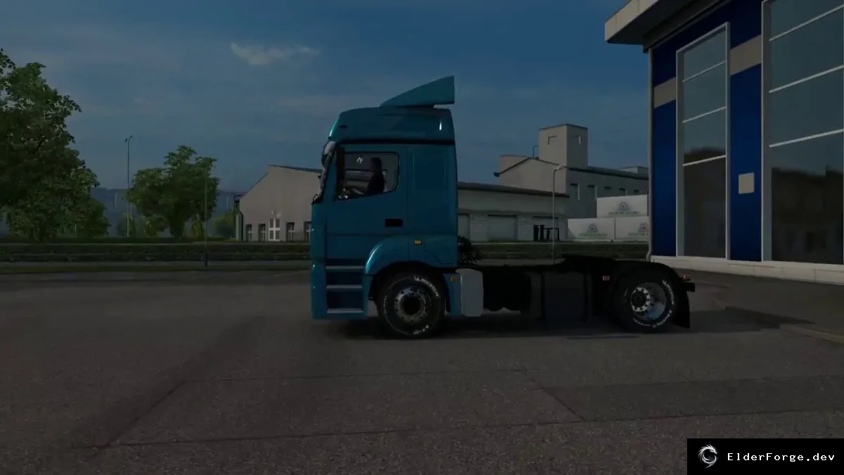Обложка мода: КамАЗ 5490 для Euro Truck Simulator 2 – полная комплектация, тюнинг и DLC Cabin Accessories