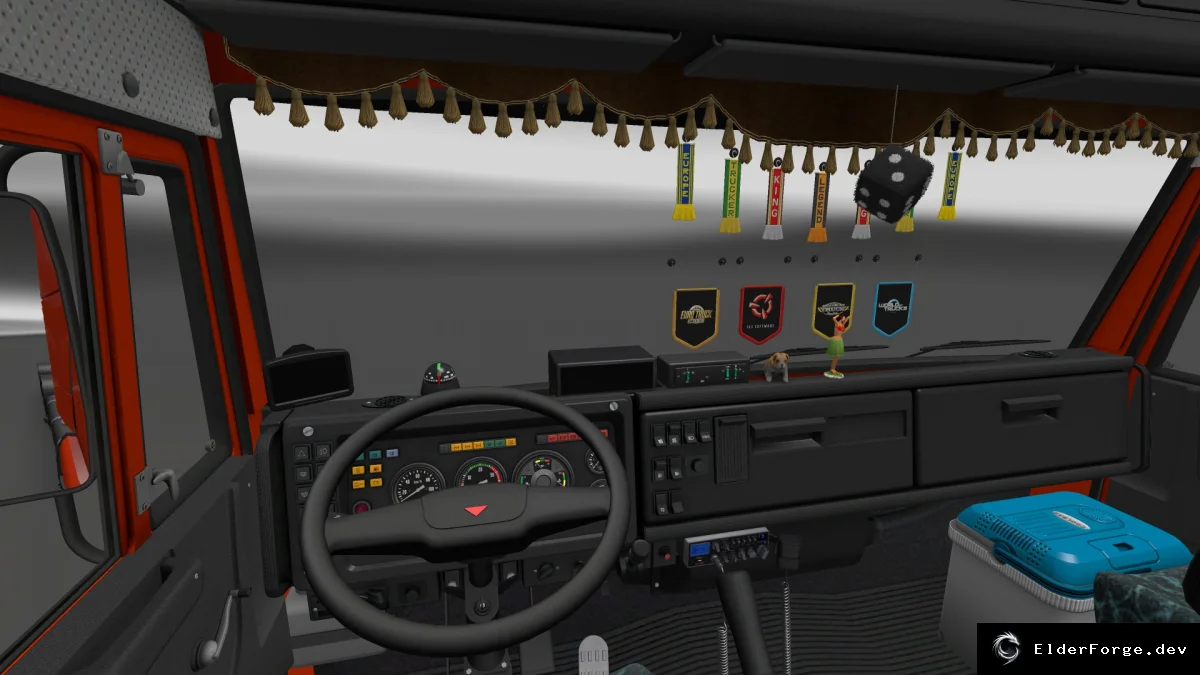 Обложка мода: Камаз 6460 v2.1 – полная адаптация для Euro Truck Simulator 2