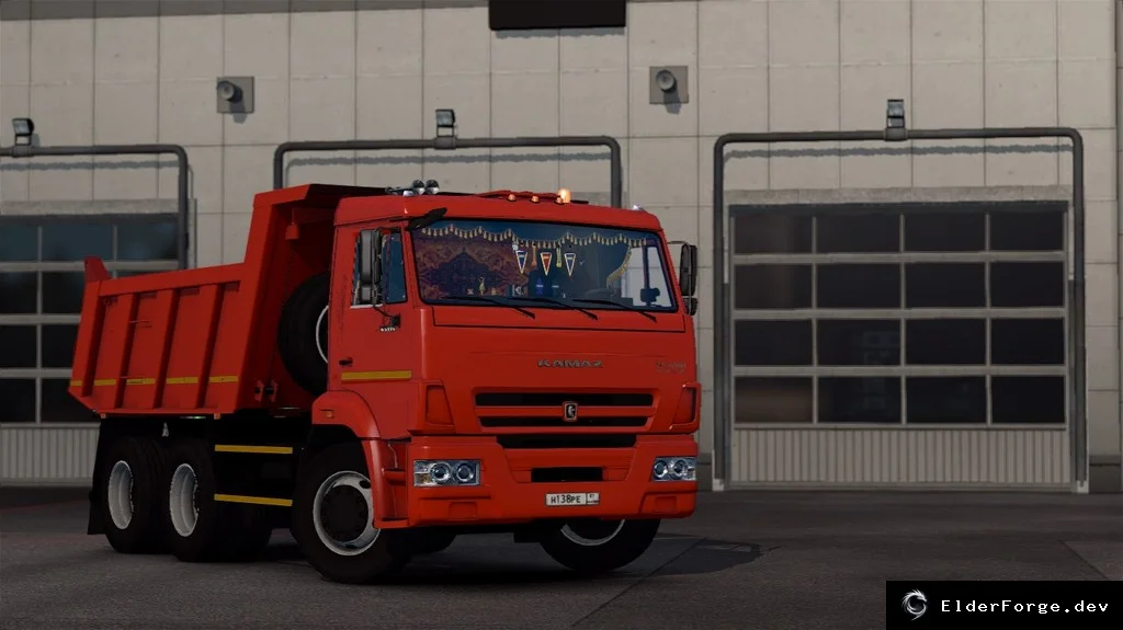 Обложка мода: Камаз 65115 и 65116 для Euro Truck Simulator 2 – полные модификации 1.23